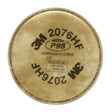 3M 2076HF Particulate Cartridge Filter, P95, Hydrogen Fluoride, Bayonet, Nuisance Level Acid Gas Relief (7000021310) (1 Pair) (50 Pack)