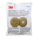 3M 2076HF Particulate Cartridge Filter, P95, Hydrogen Fluoride, Bayonet, Nuisance Level Acid Gas Relief (7000021310) (1 Pair) (50 Pack) - 4