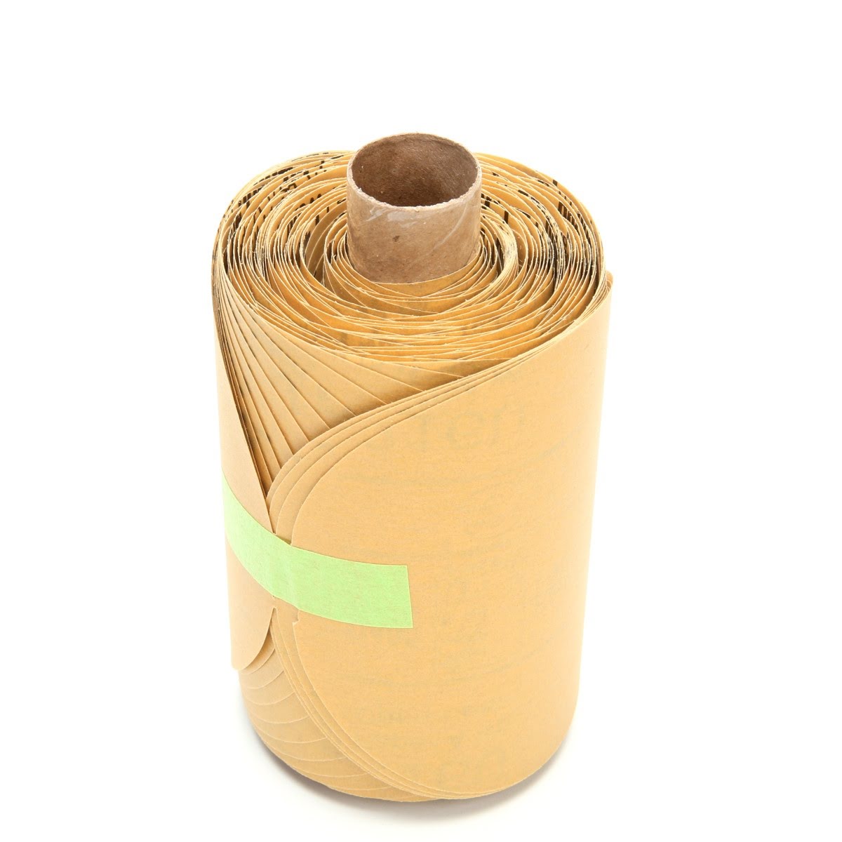 3M 216U Cubitron II Stikit Gold Paper Disc Roll, PSA, P400, A-weight, 5 in, 175 Discs per Roll (7000028092) (6 Pack) - 4