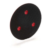 3M 7000028147 Xtract Hookit Low Profile Back-up Pad for Random Orbital Sanders, 3 in, 3 Holes (7000028147) (10 Pack) - 2