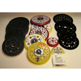3M 20435 Hookit Clean Sanding Pad, 33 Holes - For Orbital and Random Orbital Sanders - Hook and Loop Attachment - 3' x 4' x 1/2'(7000028151) (10 Pack) - 3