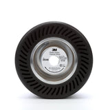 3M 28348 Rubber Slotted Expander Wheel, 5 in x 3-1/2 in 5/8 in Arbor Hole (7000028221)