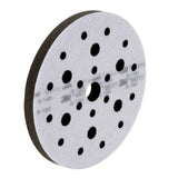 3M 05777 5777 Hookit Soft Interface Pad, Gray Foam, Hole Pattern, 6 in x 1/2 in x 3/4 in, Auto Body Sanding (7000028239) (10 Pack) - 3