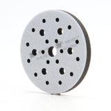3M 05777 5777 Hookit Soft Interface Pad, Gray Foam, Hole Pattern, 6 in x 1/2 in x 3/4 in, Auto Body Sanding (7000028239) (10 Pack) - 4