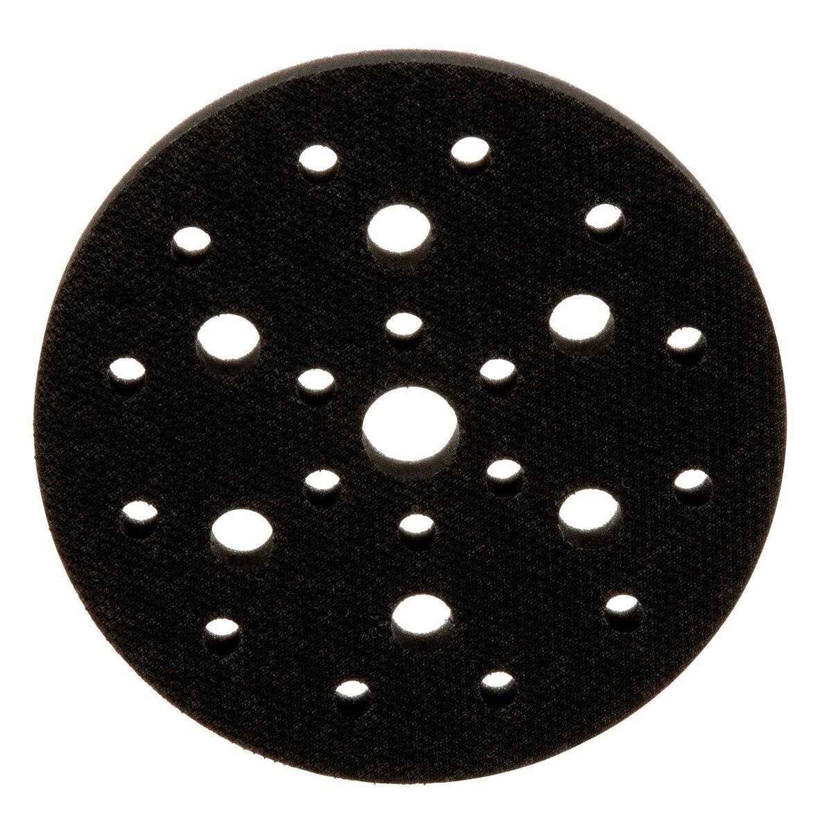 3M 05777 5777 Hookit Soft Interface Pad, Gray Foam, Hole Pattern, 6 in x 1/2 in x 3/4 in, Auto Body Sanding (7000028239) (10 Pack) - 6