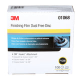 3M 260L 01068 Hookit Finishing Film Abrasive Disc Dust Free P1200 White 6 in (7000028242) (400 Pack) - 4