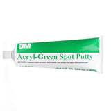 3M Acryl-Green Spot Putty Green 14.5 oz Tube for Automotive and Marine Finishes (05096) (7000028276) (12 Pack)