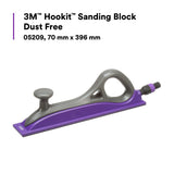 3M 05209 Hookit Dust Free Sanding Block, Purple, 70 mm x 396 mm (7000028312) - 6