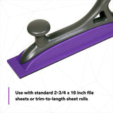 3M 05209 Hookit Dust Free Sanding Block, Purple, 70 mm x 396 mm (7000028312) - 10