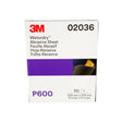 3M 02036 213Q Abrasive Sheet, P600, Wet/Dry Aluminum Oxide, Black, 9 in x 11 in (7000028325) (250 Pack)