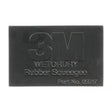 3M 05517 Rubber Squeegee, Black, 2-3/4 in x 4-1/4 in, For Wet Sanding (7000028348) (50 Pack)