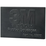 3M 05518 Rubber Squeegee, Firm, Black, 2 in x 3 in (7000028349) (50 Pack) - 5