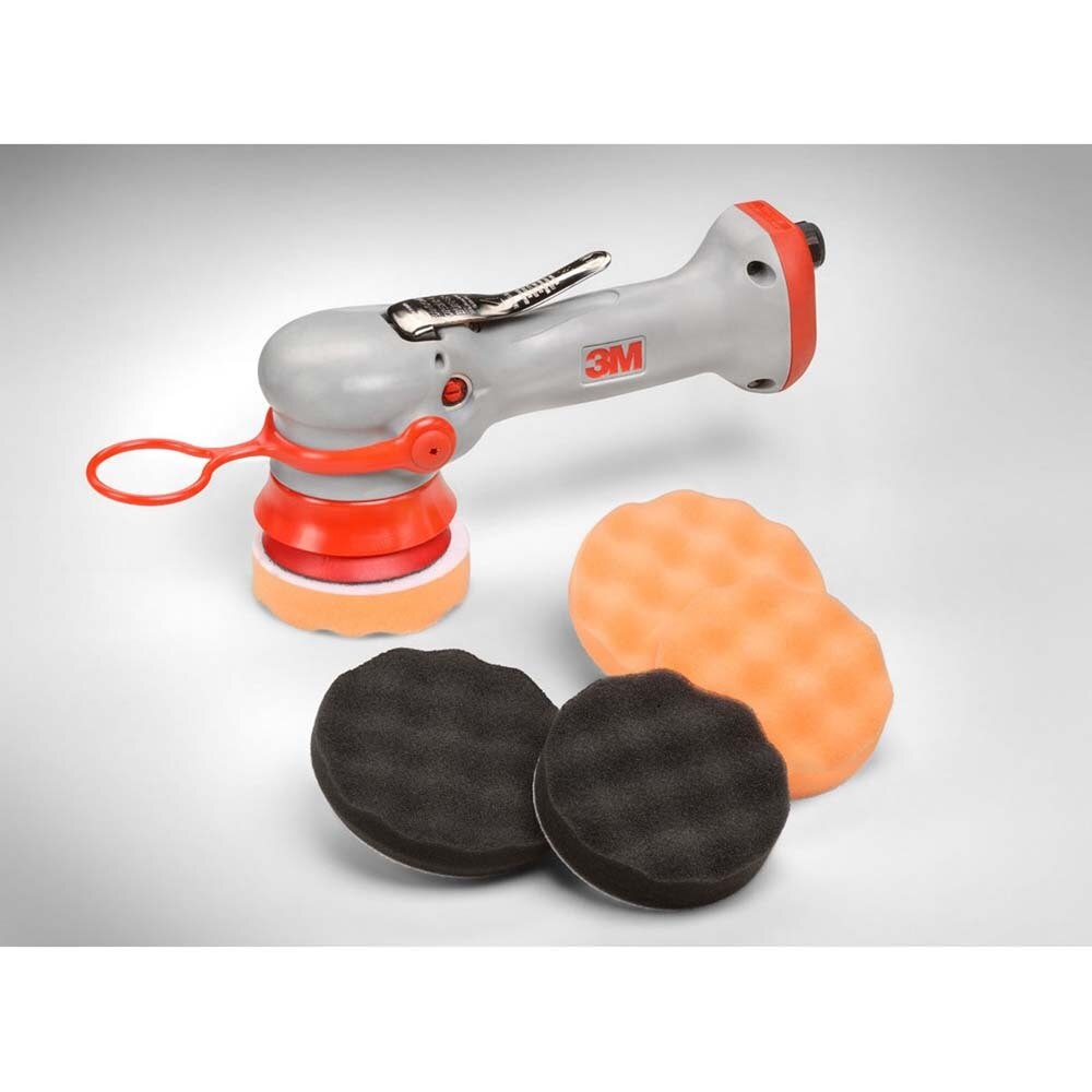 3M 7000028367 Perfect-It Hookit Foam Polishing Pad, Waffle Face, 3 in (7000028367) (10 Pack) - 4