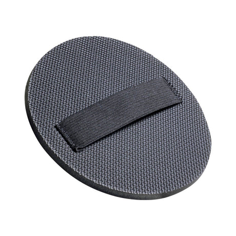 3M Hookit Hand Pad, Hook and Loop, Soft Foam Rubber, Black, 6 in, 1 in Strap (05791) (7000028382) (20 Pack)