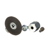 3M Roloc Disc Pad Assembly, Quick Change Disc Pad Holder, Hard Rubber, Black, 2 in (05539) (7000028392) (10 Pack) - 4