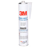 3M 08609 Super Fast Urethane Windshield Adhesive, Black, 10.5 fl oz (310 mL) Cartridge, One-Part Auto Glass Sealant (7000028403)