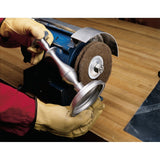 3M HS-DC Scotch-Brite High Strength Disc, Aluminum Oxide Very Fine, Maroon, 10 in x 1/2 in (7000028434) (50 Pack) - 2