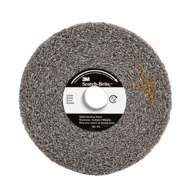 3M MU-WL Scotch-Brite Multi-Finishing Convolute Wheel, 2S Fine, 6 in x 2 in x 1 in (7000028446) (2 Pack)
