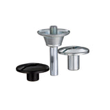 3M Scotch-Brite Unitized Wheel Mandrel 990, Steel, 1-3/4 in x 1/4 in x 1 in (15012) (7000028456) (5 Pack)