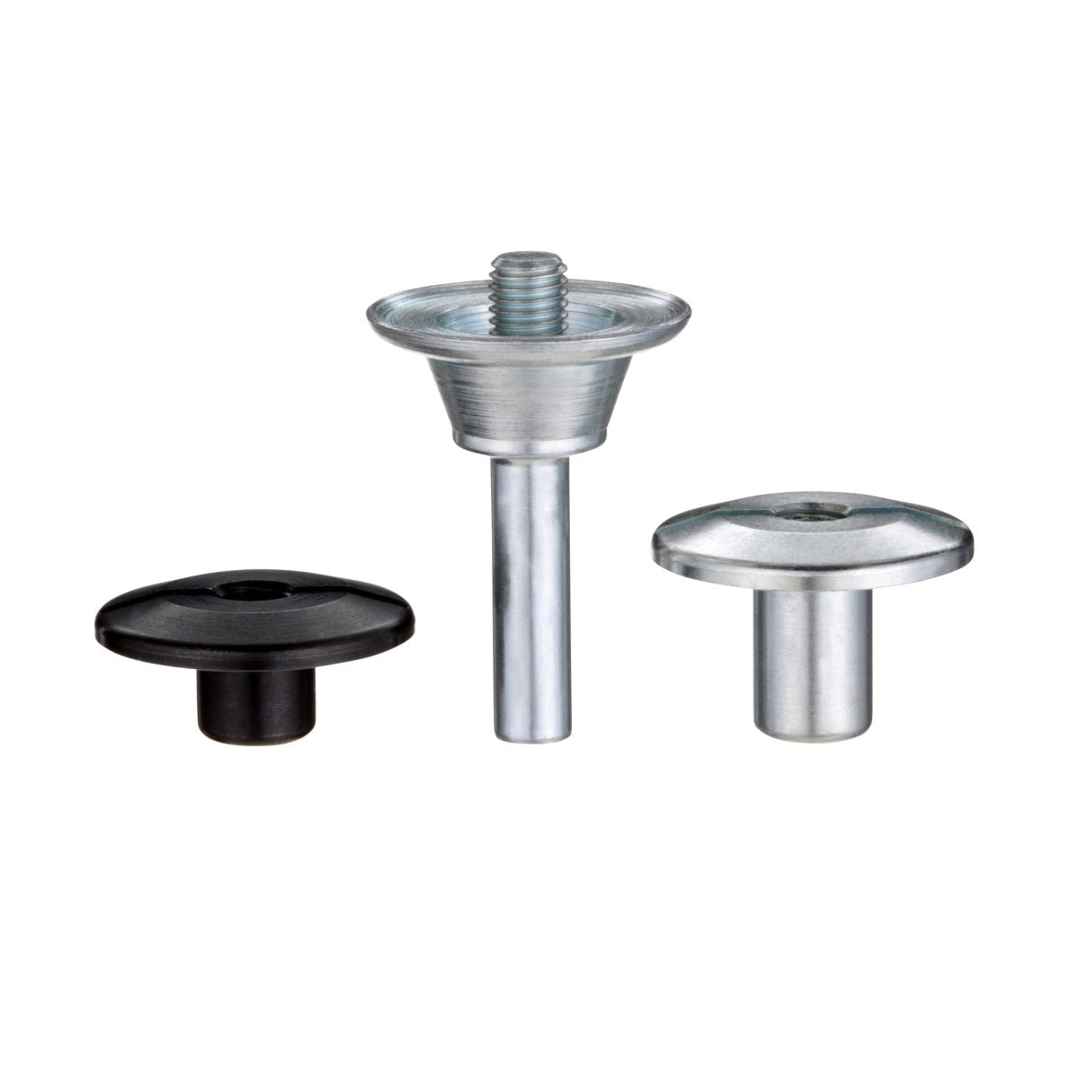 3M Scotch-Brite Unitized Wheel Mandrel 990, Steel, 1-3/4 in x 1/4 in x 1 in (15012) (7000028456) (5 Pack) - 2