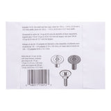 3M Scotch-Brite Unitized Wheel Mandrel 990, Steel, 1-3/4 in x 1/4 in x 1 in (15012) (7000028456) (5 Pack) - 7