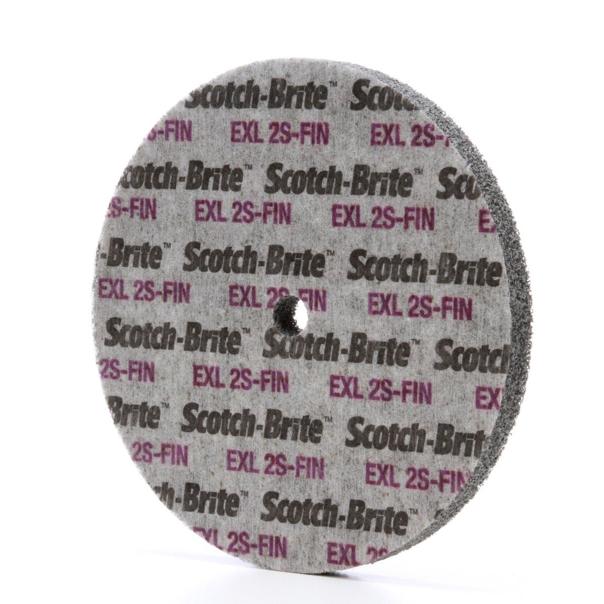 3M XL-UW Scotch-Brite EXL Unitized Wheel, 2S Fine, Silicon Carbide, Gray, 6 in x 1/2 in x 1/2 in (7000028478) (4 Pack) - 2