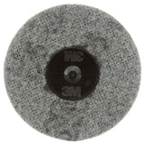 3M SC-DR Scotch-Brite Roloc Surface Conditioning Disc, SiC Super Fine, TR, Gray, 3 in (7000028501) (100 Pack)