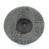 3M SC-DR Scotch-Brite Roloc Surface Conditioning Disc, SiC Super Fine, TR, Gray, 3 in (7000028501) (100 Pack) - 2