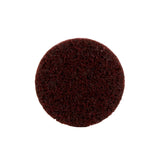3M SC-DR 07481 Scotch-Brite Roloc Surface Conditioning Disc, TR, A/O Medium, Maroon, 2 in (7000028506) (100 Pack) - 3