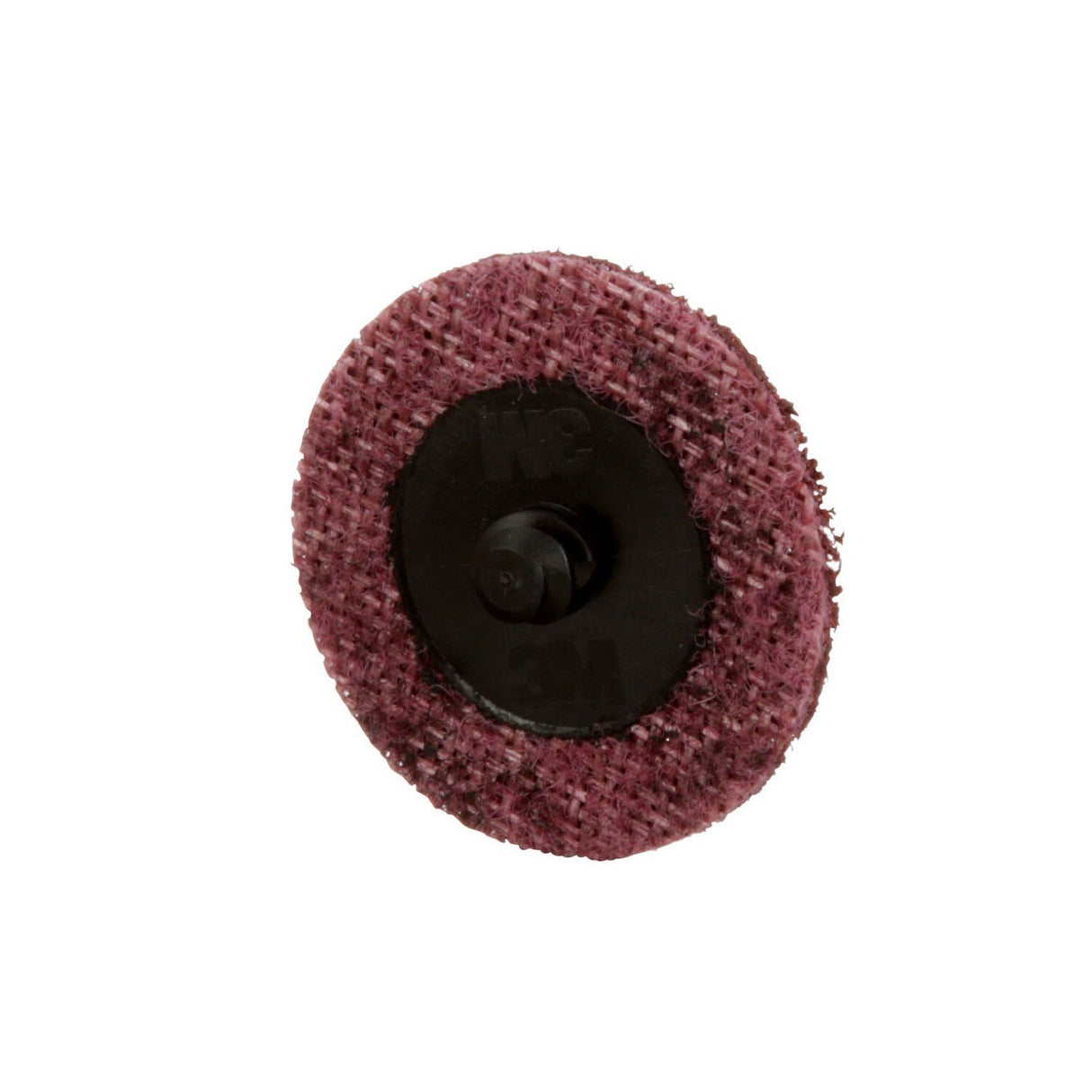 3M SC-DR 07481 Scotch-Brite Roloc Surface Conditioning Disc, TR, A/O Medium, Maroon, 2 in (7000028506) (25 Pack) - 4