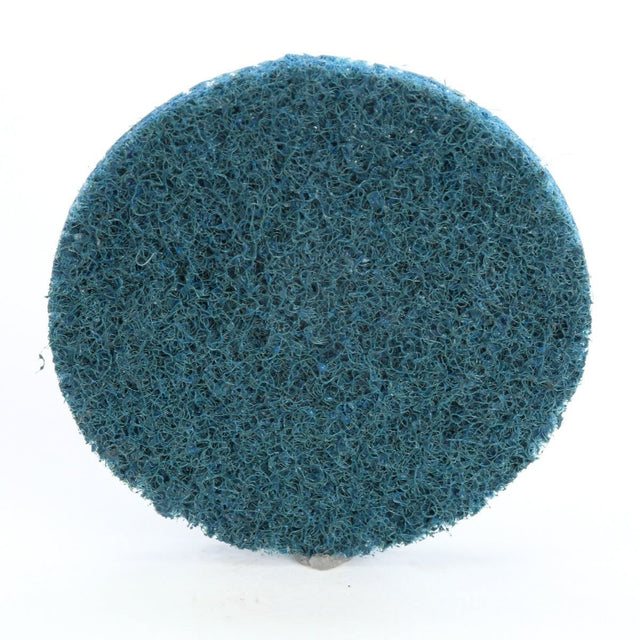 3M SC-DR 07515 Scotch-Brite Roloc Surface Conditioning Disc, TR, Aluminum Oxide Very Fine, Teal, 2 in (7000028508) (100 Pack)