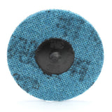 3M SC-DR 07515 Scotch-Brite Roloc Surface Conditioning Disc, TR, Aluminum Oxide Very Fine, Teal, 2 in (7000028508) (100 Pack) - 2