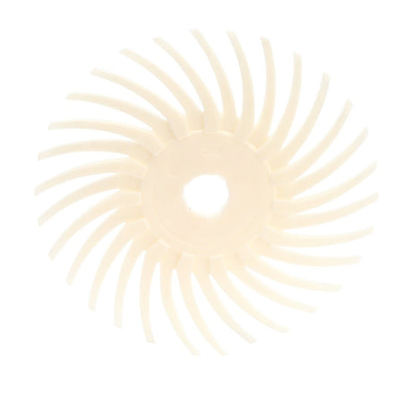 3M Scotch-Brite Roloc SR Radial Bristle Disc, White, 3 in x 3/8 in (7000028525) (40 Pack)