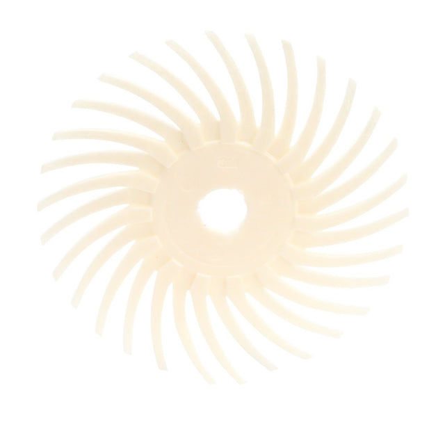 3M Scotch-Brite Roloc SR Radial Bristle Disc, White, 3 in x 3/8 in (7000028525) (40 Pack)