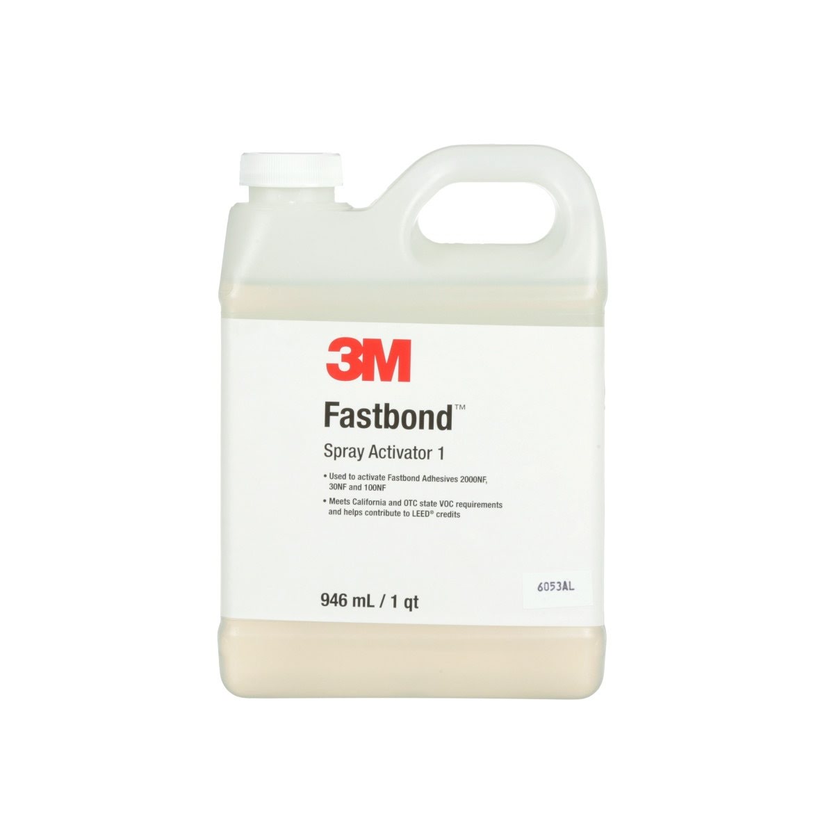 3M 1 56533 Spray Activator Water Based Transparent 1 Quart Bottle (7000028593) (2 Pack)