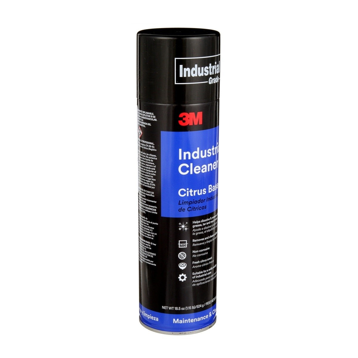 3M Industrial Cleaner and Degreaser Aerosol, Citrus Base, Net Wt 18.5 oz (CIT CLNR) (7000028595) (12 Pack) - 2