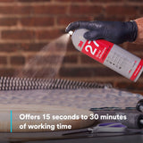 3M 27 Multi-Purpose Spray Adhesive, Clear, 16 fl oz Can Net Wt 13.05 oz (7000028596) (Case of 12) (12 Pack) - 6