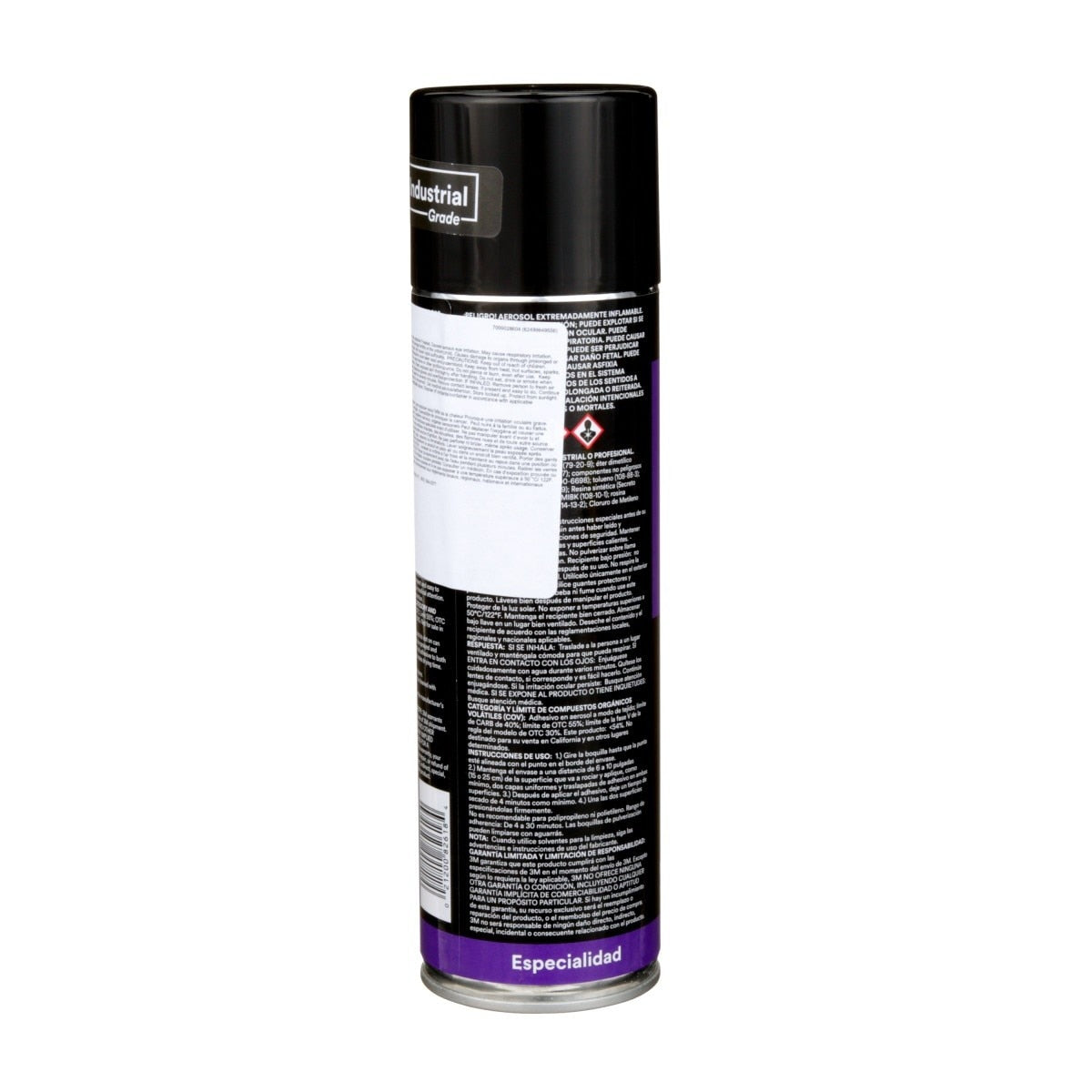 3M 80 Rubber and Vinyl Spray Adhesive Yellow, 24 fl oz Can, Net Wt 19 oz (82618) (7000028604) (6 Pack) - 4