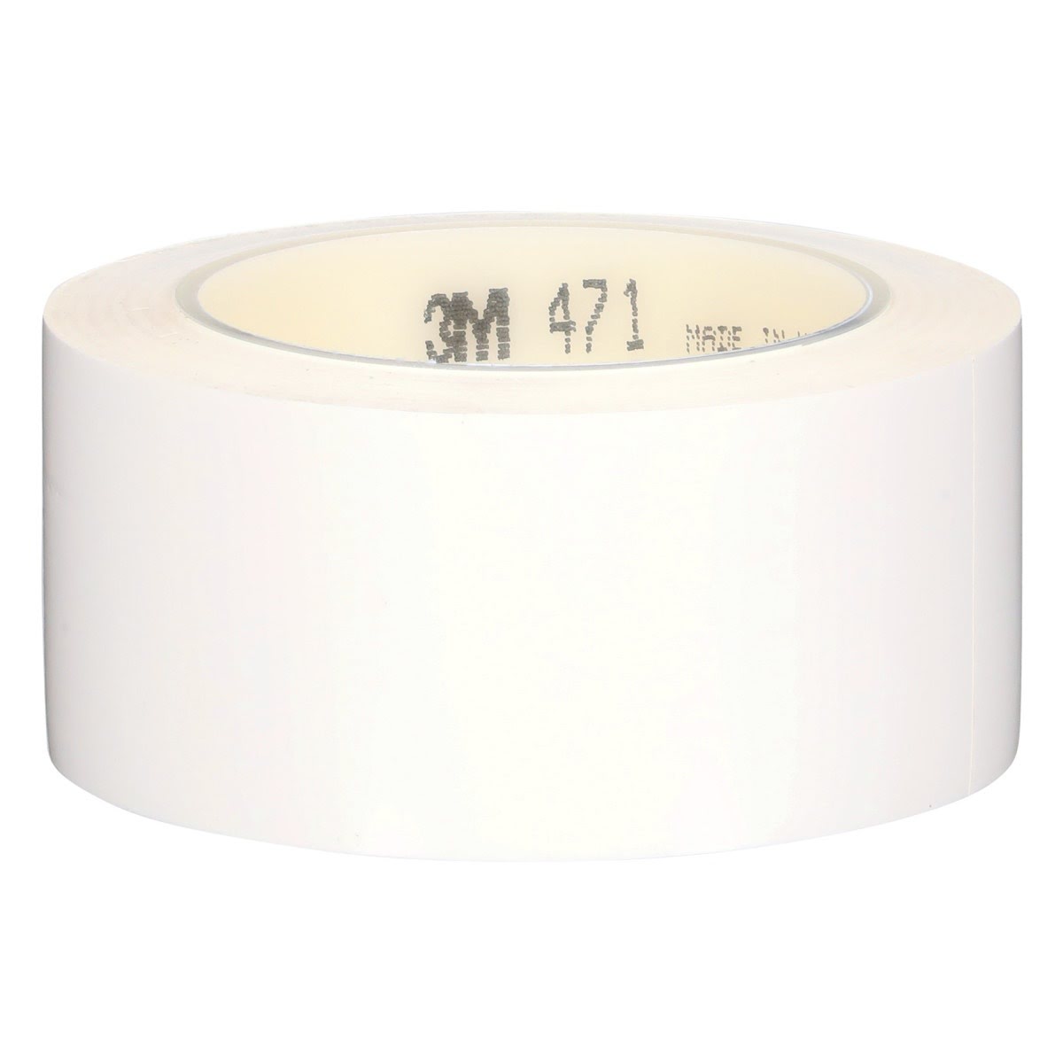 3M 471 Vinyl Tape White Floor Marking Tape 2 in x 36 yd 5.2 mil (7000028853) (24 Pack) - 2