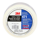 3M 471 Vinyl Tape White Floor Marking Tape 2 in x 36 yd 5.2 mil (7000028853) (24 Pack) - 4