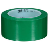 3M 7000028855 Vinyl Tape 471 Green 2 in x 36 yd 5.2 mil (24 Pack)