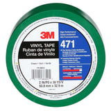3M 471 Vinyl Tape Green 2 in x 36 yd 5.2 mil (7000028855) (24 Pack) - 2