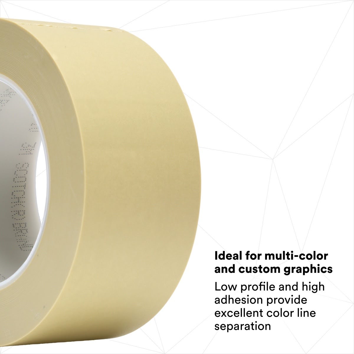 3M 218 Scotch Fine Line Tape, Green, 2 in x 60 yd, 5.0 mil (7000028860) (96 Pack) - 6