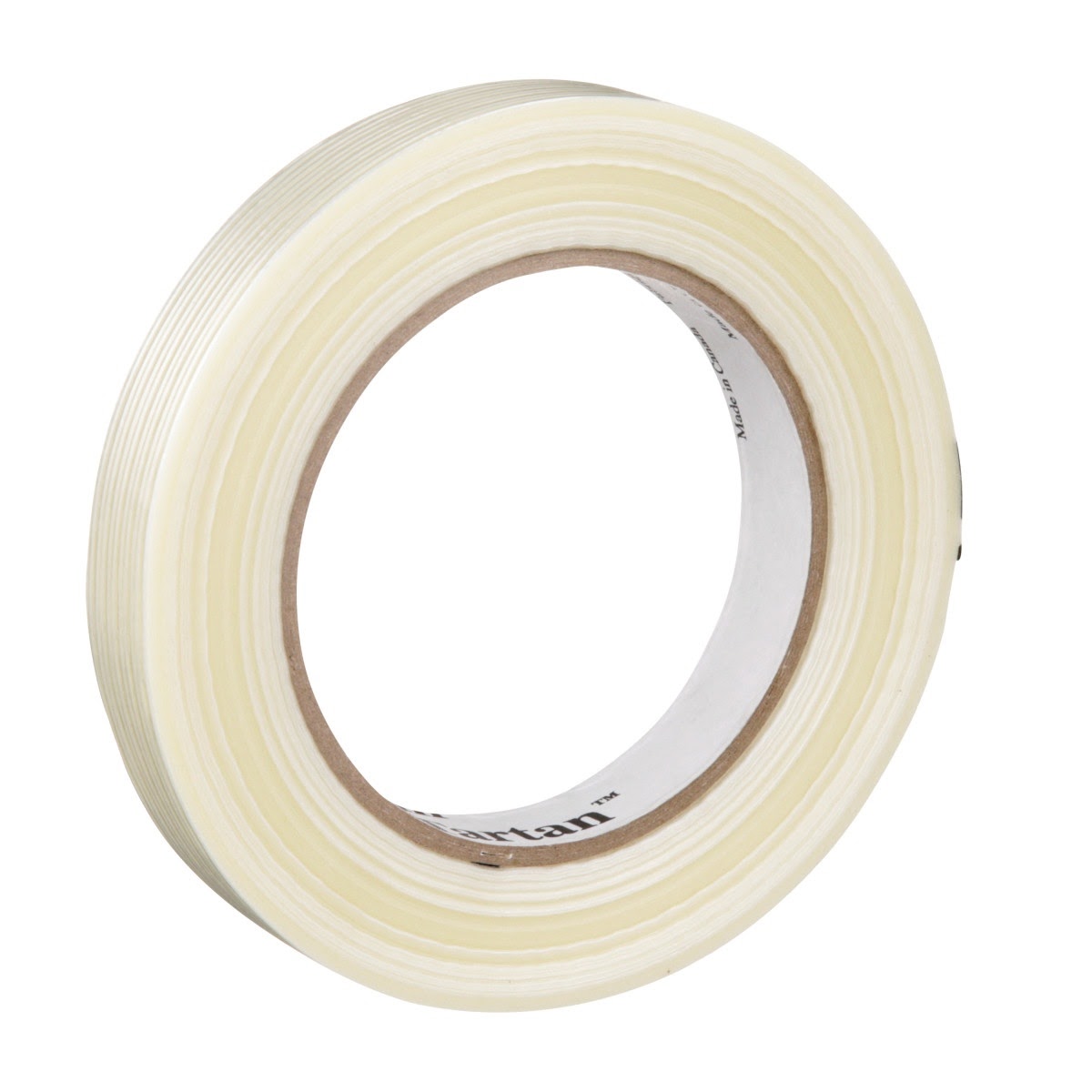 3M 8934 Tartan Filament Tape, Clear, 18 mm x 55 m, 4 mil (7000028886) (48 Pack) - 2