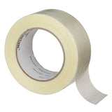3M 8934 Filament Tape, Clear, 4 mil, 48 mm x 55 m (7000028888) (24 Pack) - 2