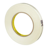 3M 898 Scotch Filament Tape, Clear, 12 mm x 55 m, 6.6 mil (7000028929) (72 Pack) - 3