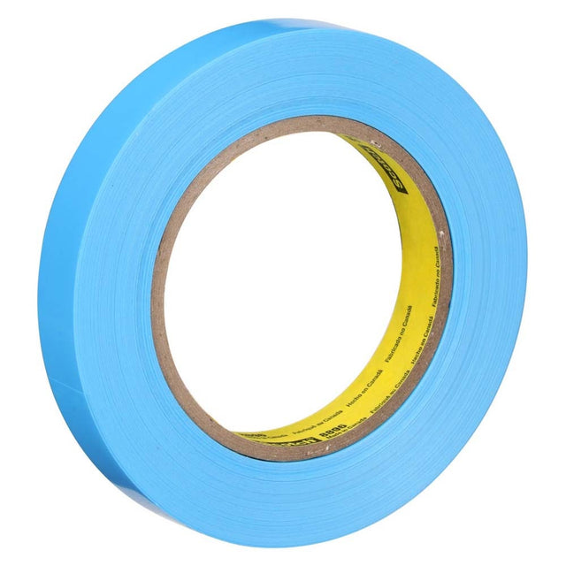 3M 8896 Scotch Film Strapping Tape Blue, 18 mm x 55 m (7000028948) (48 Pack)