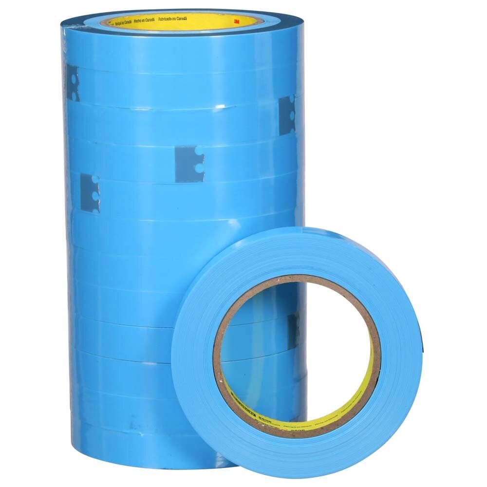 3M 7000028948 Scotch Film Strapping Tape 8896 Blue, 18 mm x 55 m (48 Pack) - 5