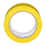 3M 764 General Purpose Vinyl Tape Yellow 2 in x 36 yd 5 mil Light Traffic Floor Marking and Color Coding (7000028954) - 5