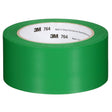 3M 764 General Purpose Vinyl Tape Green 2 in x 36 yd 5 mil Floor Marking Color Coding (7000028964) (24 Pack)
